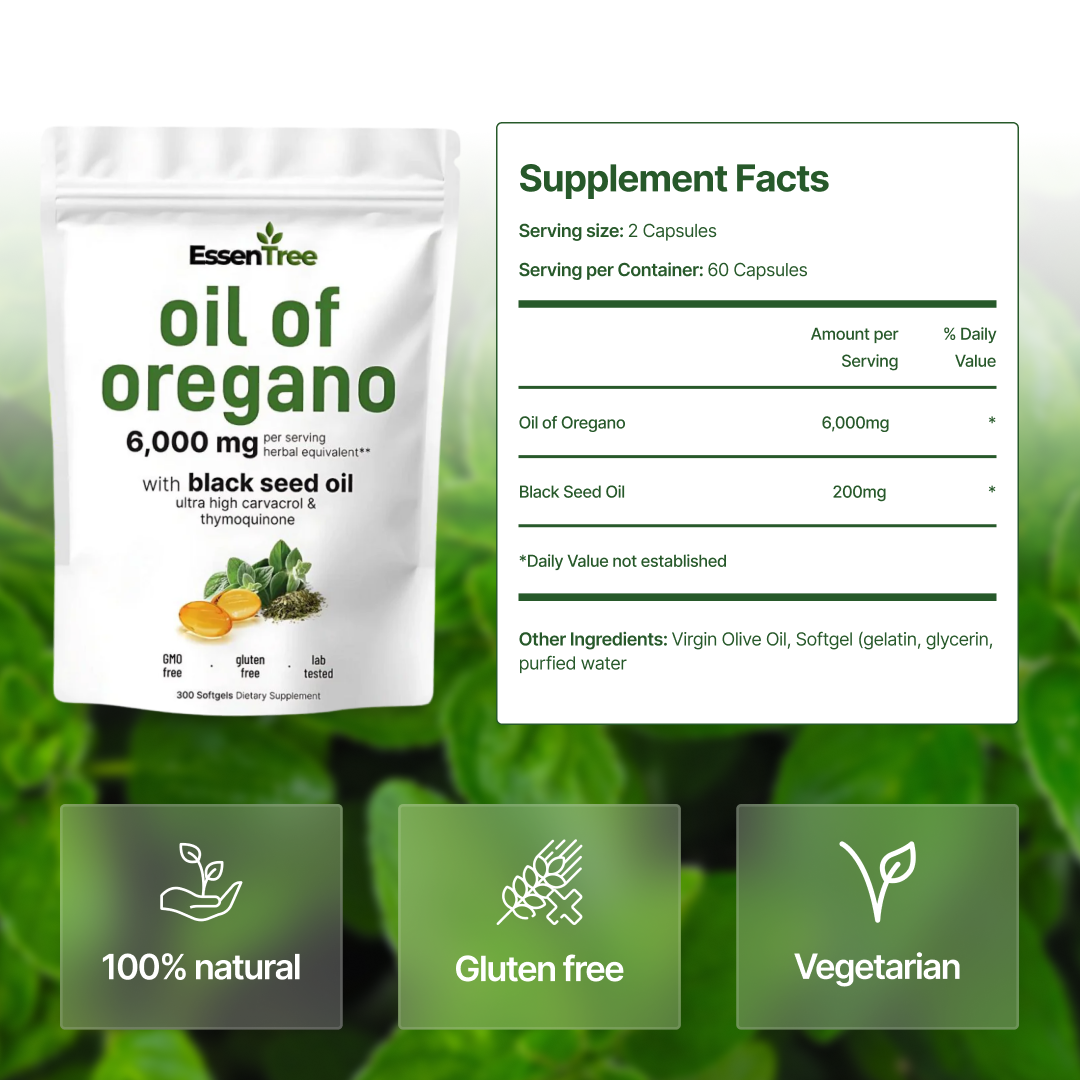 Oil Of Oregano Softgels