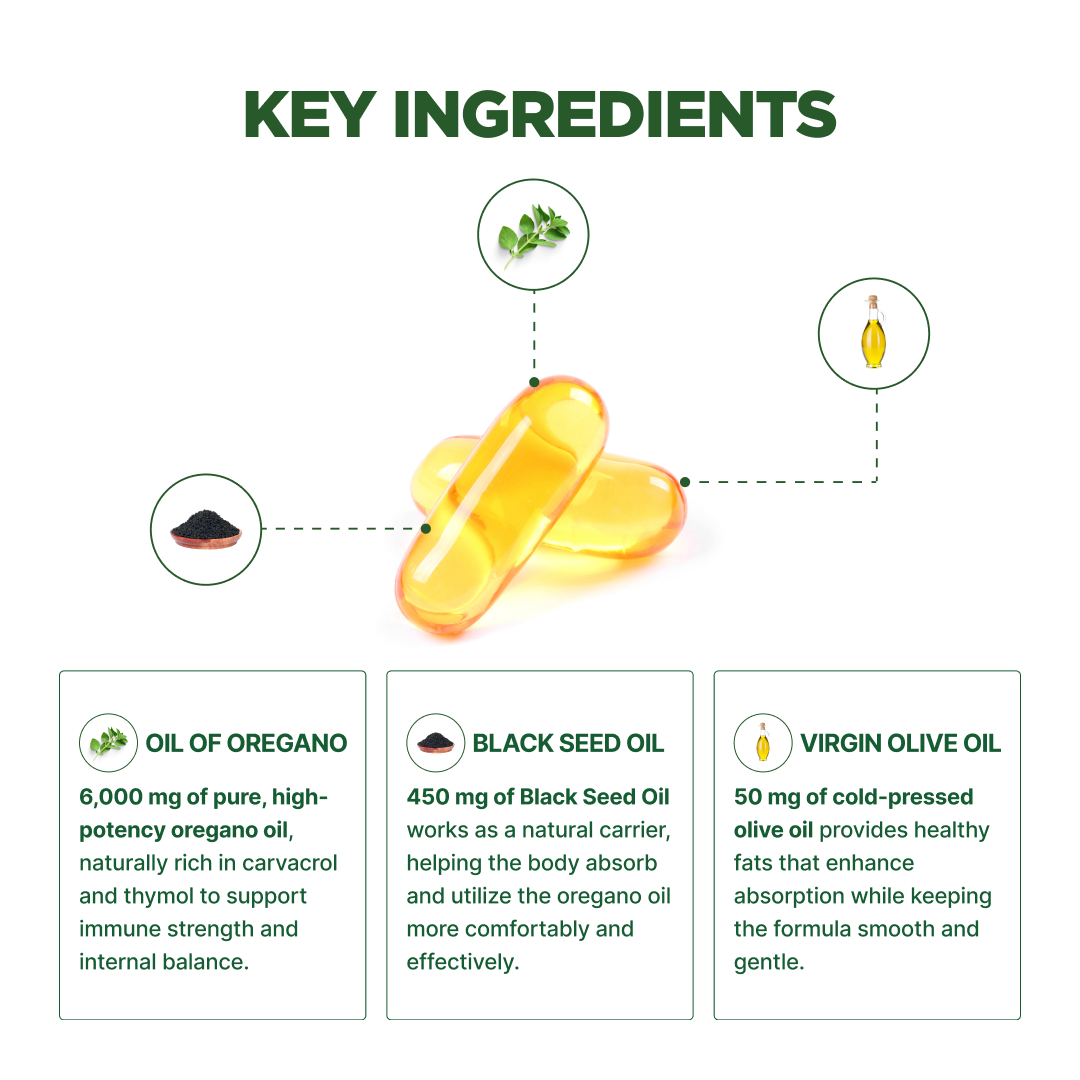 Oil Of Oregano Softgels